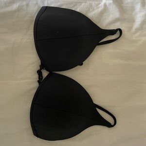 venus black bikini top